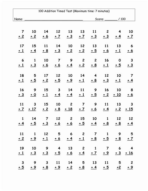 Image result for Multiplication Math Test