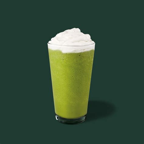 Matcha Green Tea Cream Frappuccino® Blended Beverage | Starbucks