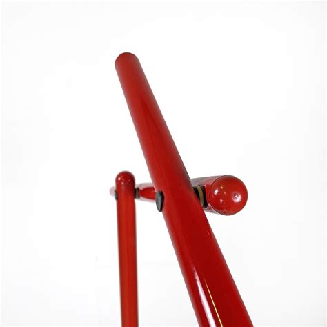 Italian modern red floor lamp Mira by Mario Arnaboldi for Programmaluce ...