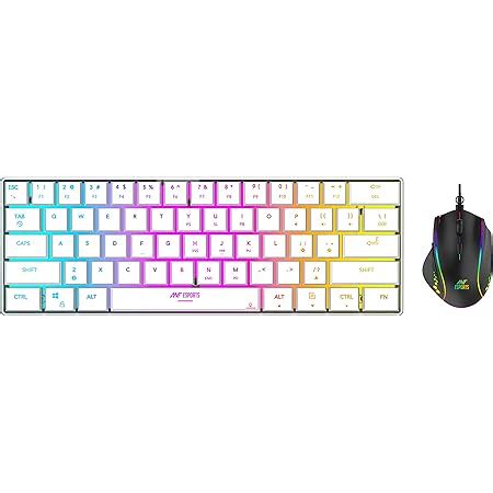 Amazon.in: Buy Ant Esports MK1500 Mini 60% Pro Wireless Gaming Keyboard ...