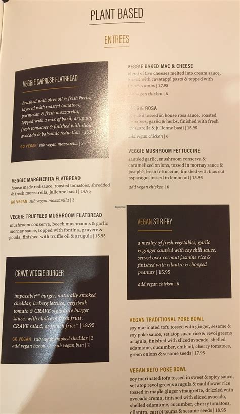 CRAVE - Eden Prairie Minnesota Restaurant - HappyCow