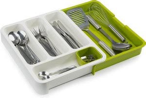 Brijshi Expandable Cutlery Tray Heavy Duty Foldable Drawer Divider ...
