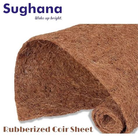 Rubberized Coir Sheets - Coir Weed mats Manufacturer from Pollachi