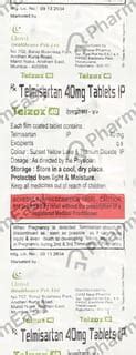 Telzox 40 MG Tablet (10): Uses, Side Effects, Price & Dosage | PharmEasy