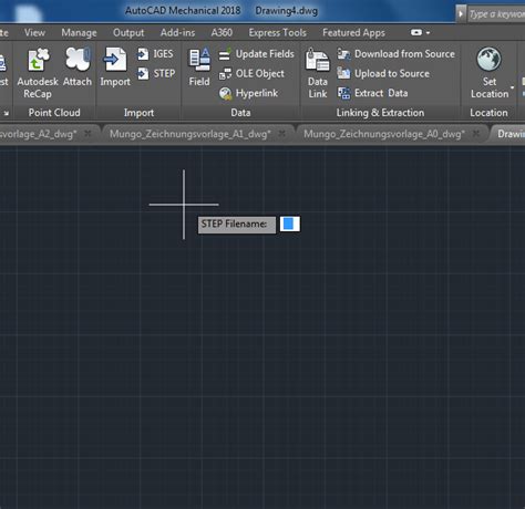 Image result for Using Step Files in AutoCAD