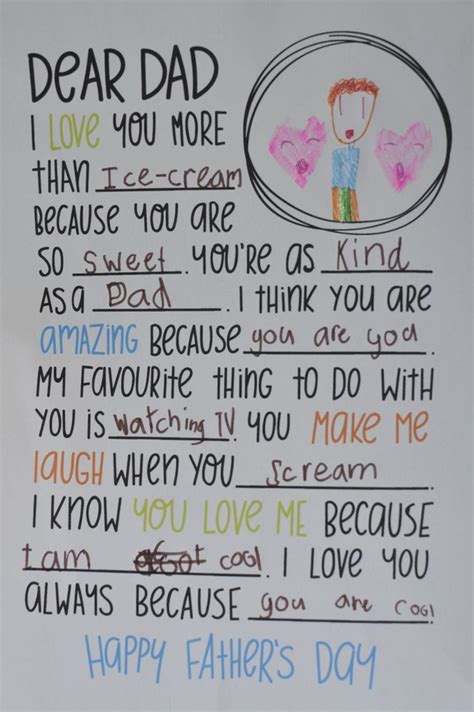 happy father's day letter