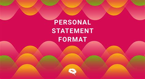Image result for Personal Statement Format Example