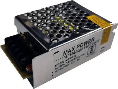 LEDOLUX 12V 2A SMPS 24WATT DC Switched SMPS Power Supply (12V-2A Power ...