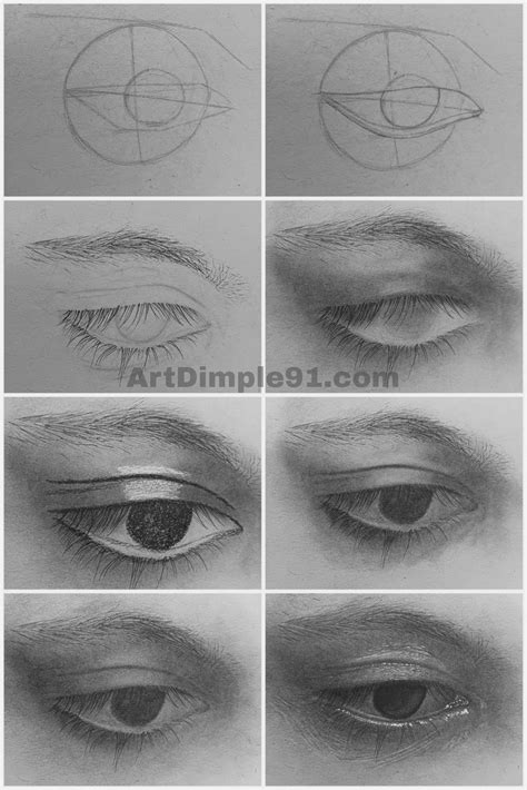 Image result for Simple Eye Drawing Tutorial