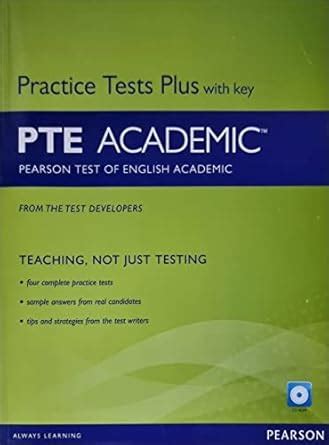 Buy PTE Academic Practice Tests Plus with Key Book Online at Low Prices ...
