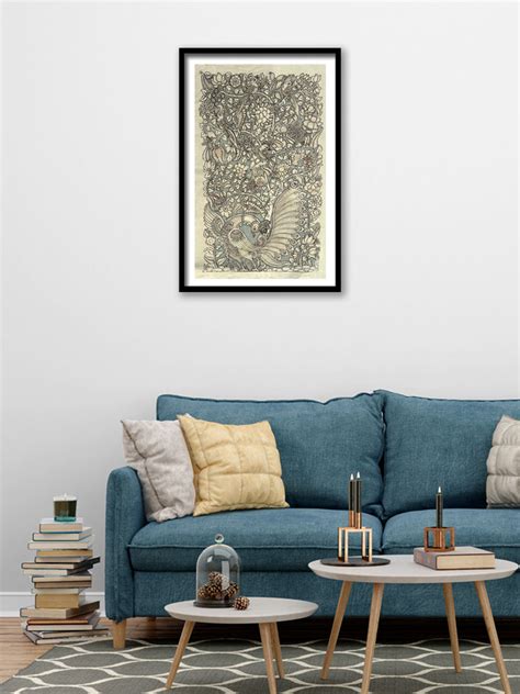 Tree of life Kalamkari Painting by Sudheer