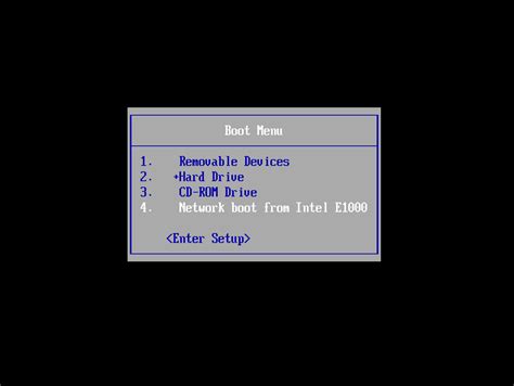 Image result for PXE Boot Pre-Build Menu
