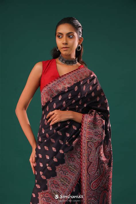 Best Kashmiri Kani Sarees Online | Singhania's