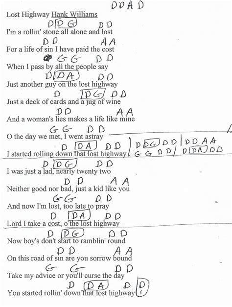 Life Is A Highway Guitar Chords