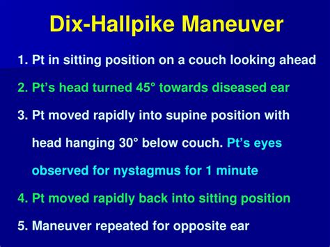 PPT - B.P.P.V. & Vestibular neuronitis PowerPoint Presentation - ID:289042