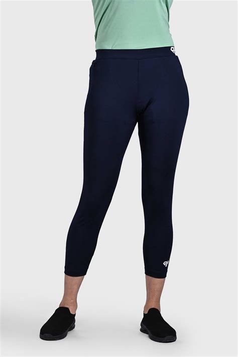 Buy Navy Blue 4-Way Stretch Leggings for Women by Armour Heavy – ARMOUR ...