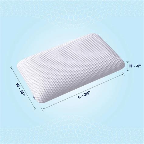 Smart Hybrid Pillow - Medium Firm Support with SmartGRID Technology ...