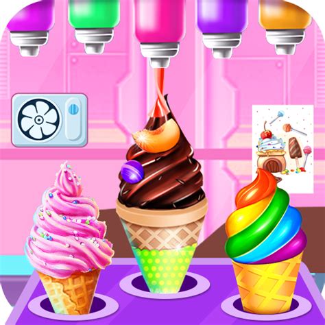 Ice Cream Maker Factory: Ice Scream Dessert Cone - App on Amazon Appstore