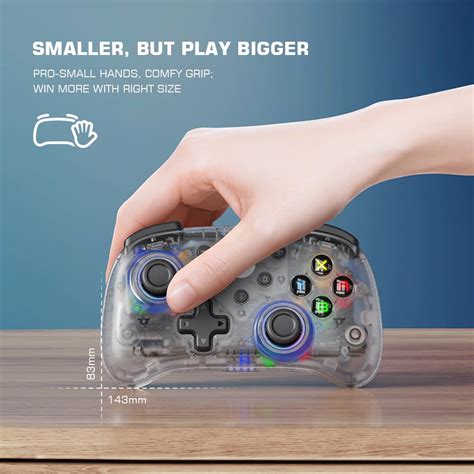 GameSir T4 Mini Bluetooth Gyro controller gamepad for Nintendo Switch ...