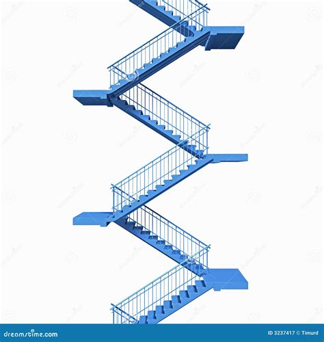 Stairs, flight of stairs stock illustration. Illustration of business ...