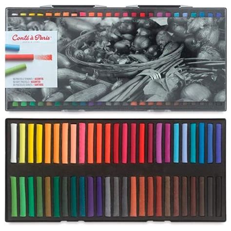 Conte a Paris Soft Pastels Assorted Colours - Pack of 50 – SCOOBOO