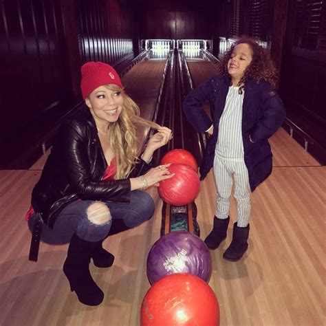 Mariah Carey enjoys bowling with son Moroccan - Photos,Images,Gallery ...