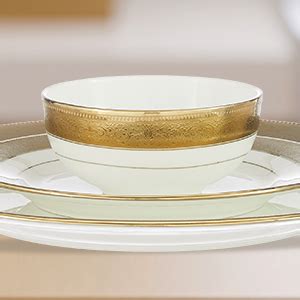 Amazon Brand - Solimo Ceramic 14 Piece Premium Dinner Set | 4 Dinner ...