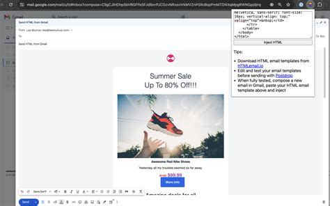 Image result for How to Send Gmail Message Using HTML