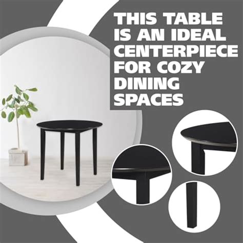 KingsBrandFurniture Kings Brand Furniture - 36 inch Round Modern Dining ...