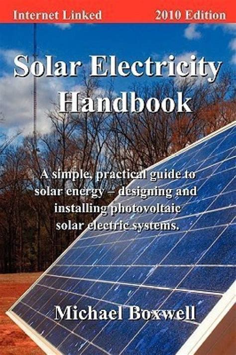 Solar Electricity Handbook 2010: Buy Solar Electricity Handbook 2010 by ...