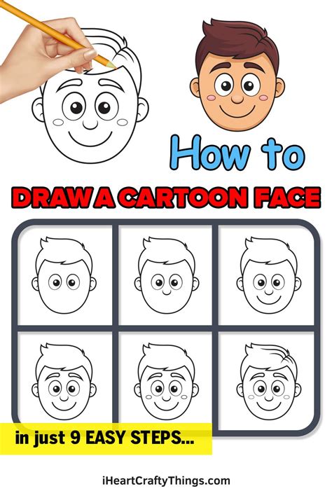 Image result for Cartoon Face Step by Step Easy Tutorial
