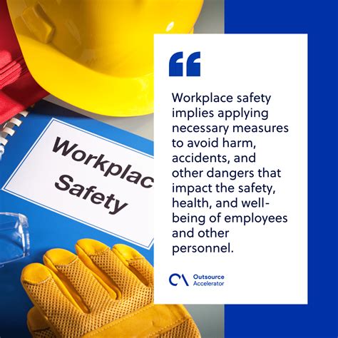 Why must workplace safety be a priority? | Outsource Accelerator