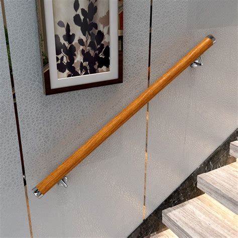 Buy KOOU 2ft Stair Handrail for The Elderly Disabled, Natural Pine ...