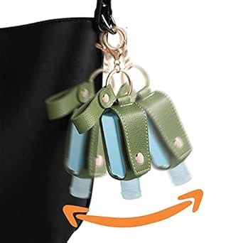 STYLEHEAVEN 30ML Empty Bottle Refillable Hands Sanitizer Keychain ...