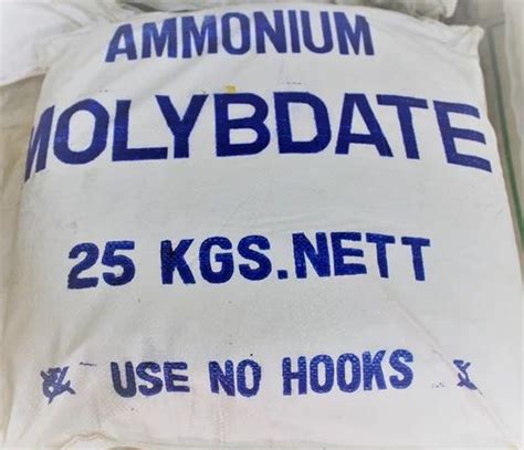 Ammonium Molybdate Wholesale Trader from Chennai
