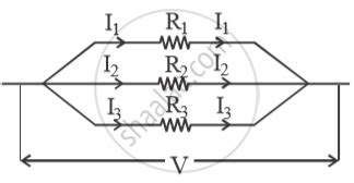 Three Resistors of Resistances R1 , R2 and R3 Are Connected (I) in ...