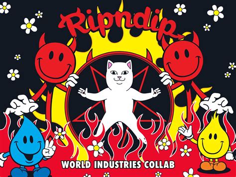 The Ultimate Mashup: RIPNDIP x World Industries Drops New Collection ...