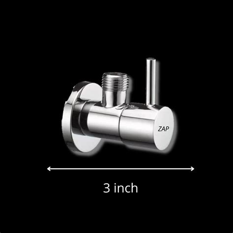 ZAP Turbo Project Series 2-Way Angle Valve – Heavy-Duty Brass Quarter ...