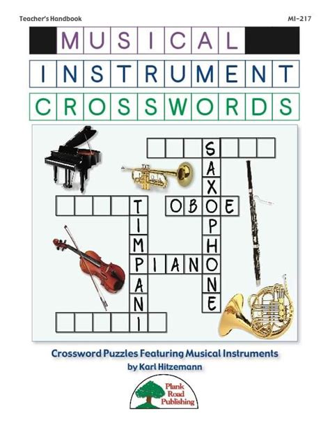 Product Detail: Musical Instrument Crosswords Volume 1
