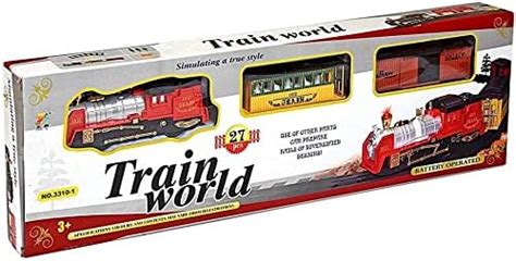 Buy Tykon Hub Train World Toy Train with Flash Lights and Music - 27 ...