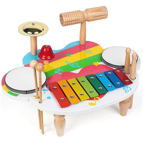 Aklot Hand Held Drum Percussion Musical Educational Instrument For ...