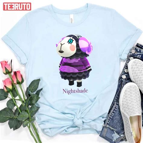 Muffy Nightshade Animal Crossing Unisex T-Shirt - Teeruto