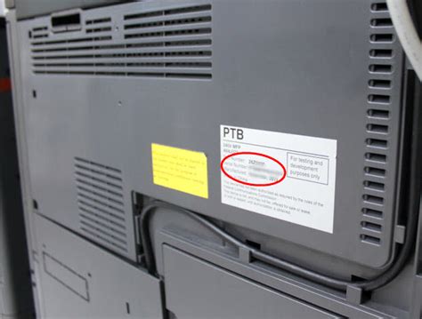 Image result for Lexmark Printer Serial Number