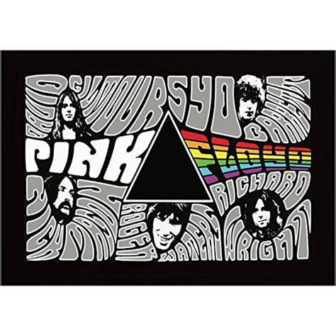 Posterskart 'Pink Floyd Music Band Members' Framed Poster (48.7 cm x 33 ...