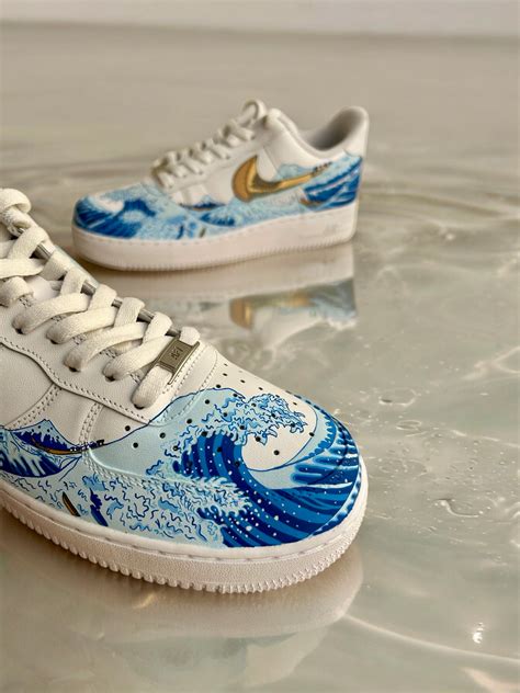 The Great Wave Off Kanagawa X Nike AF1s – Moreiarty