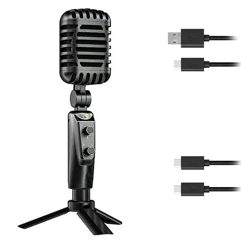 Audio Array AM-C24 USB Plug & Play Retro Microphone Kit