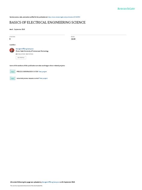 Image result for Basic Electrical Engineering Science