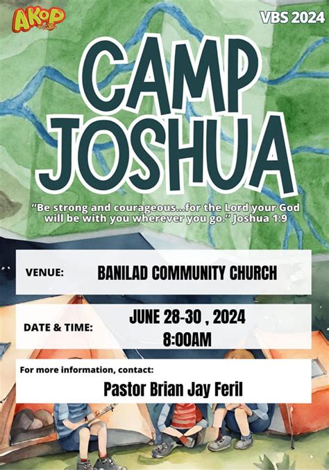 Camp Joshua, Veco Rd., Cebu City, Philippines, 28 June to 30 June ...