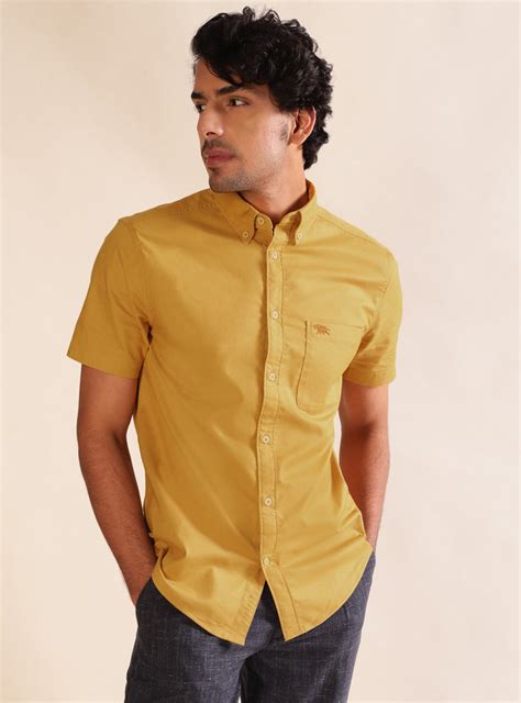 Andamen Ochre Oxford Shirt