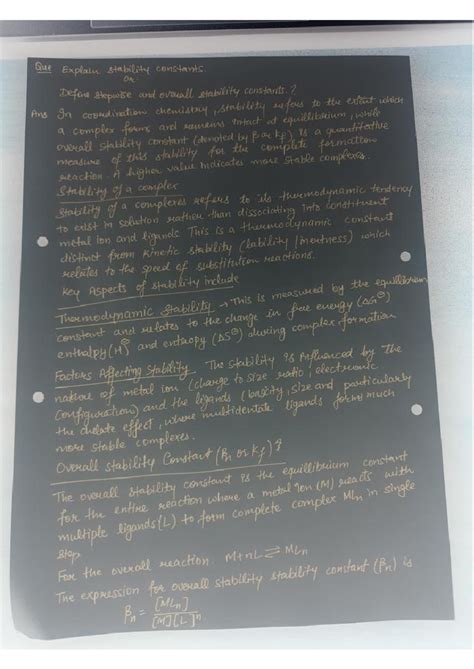 Bioinorganic Chemistry: Stability Constants and Active Transport ...